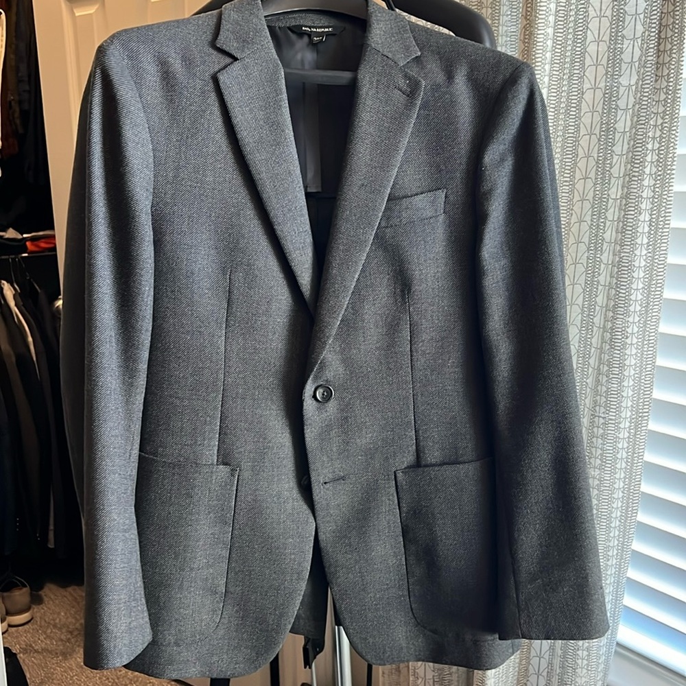 Banana Republic gray Blazer size 38S